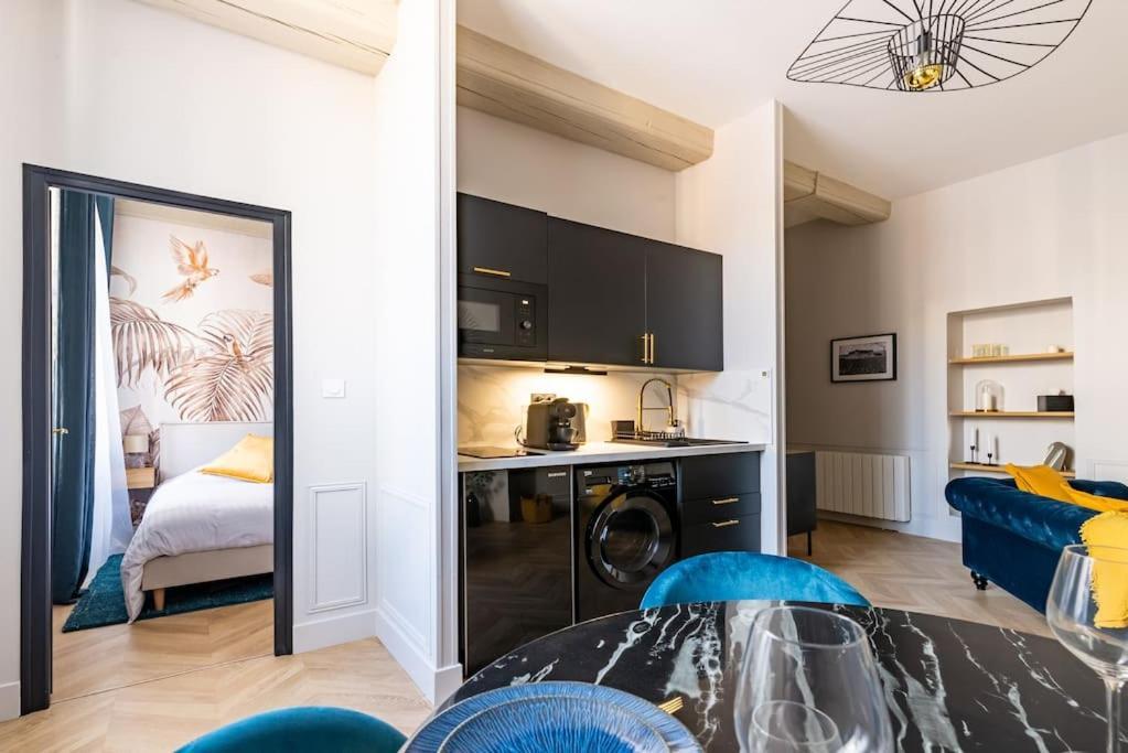 Le Wilson Parc : T2 Avec Parking Lägenhet Dijon Exteriör bild